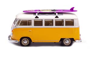 VW VOLKSWAGEN COMBI T1 BUS SURFBOARD 1963 YELLOW — фото 5