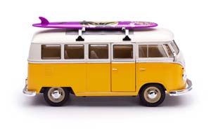 VW VOLKSWAGEN COMBI T1 BUS SURFBOARD 1963 YELLOW — фото 6