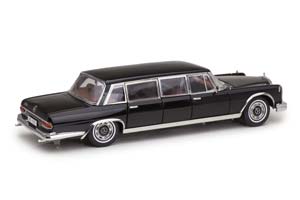 MERCEDES W100 600 PULLMAN LIMOUSINE 1963 BLACK — фото 2