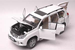 TOYOTA LAND CRUISER PRADO 150 2014 WHITE / ТОЙОТА ЛЭНД КРУЗНР ПРАДО БЕЛЫЙ — фото 3