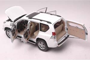 TOYOTA LAND CRUISER PRADO 150 2014 WHITE / ТОЙОТА ЛЭНД КРУЗНР ПРАДО БЕЛЫЙ — фото 4
