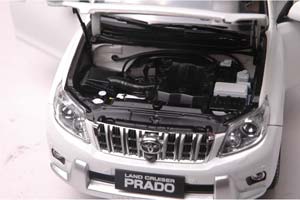 TOYOTA LAND CRUISER PRADO 150 2014 WHITE / ТОЙОТА ЛЭНД КРУЗНР ПРАДО БЕЛЫЙ — фото 8
