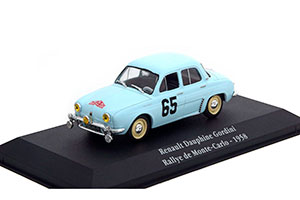RENAULT DAUPHINE GORDINI #65 RALLY MONTE CARLO 1958