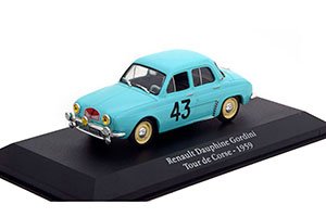 RENAULT DAUPHINE GORDINI #43 RALLY TOUR DE CORSE 1959