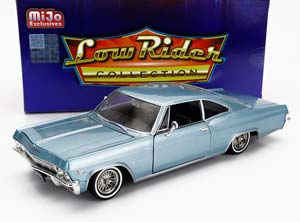 CHEVROLET IMPALA SS 396 COUPE LOW RIDER 1965, LIGHT BLUE MET