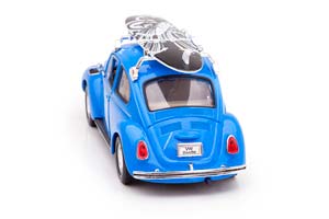 VW VOLKSWAGEN BEETLE 1959 СИНИЙ С СЕРФИНГОМ НА КРЫШЕ — фото 8