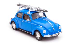 VW VOLKSWAGEN BEETLE 1959 СИНИЙ С СЕРФИНГОМ НА КРЫШЕ — фото 9