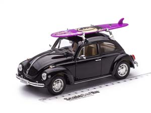 VW VOLKSWAGEN BEETLE 1959 ЧЕРНЫЙ С СЕРФИНГОМ НА КРЫШЕ — фото 15