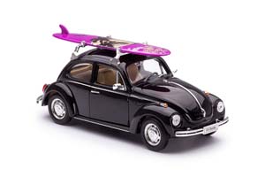 VW VOLKSWAGEN BEETLE 1959 ЧЕРНЫЙ С СЕРФИНГОМ НА КРЫШЕ — фото 8