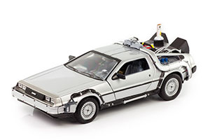 DELOREAN DMC-12 BACK TO THE FUTURE 2 1983 SILVER (ИЗ К/Ф НАЗАД В БУДУЩЕЕ 2)