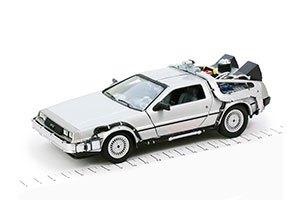 DELOREAN DMC-12 FROM MOVIE BACK TO FUTURE II 1989 GREY (СО СКЛАДЫВАЮЩИМИСЯ КОЛЕСАМИ) — фото 14