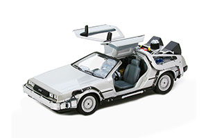 DELOREAN DMC-12 FROM MOVIE BACK TO FUTURE II 1989 GREY (СО СКЛАДЫВАЮЩИМИСЯ КОЛЕСАМИ) — фото 5