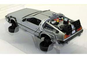 DELOREAN DMC-12 FROM MOVIE BACK TO FUTURE II 1989 GREY (СО СКЛАДЫВАЮЩИМИСЯ КОЛЕСАМИ) — фото 2