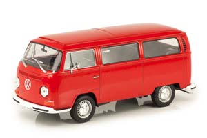 VW VOLKSWAGEN COMBI T2 BUS 1972 RED