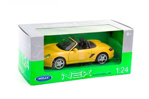 PORSCHE BOXSTER S CONVERTIBLE ЖЕЛТЫЙ — фото 8