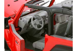 JEEP WRANGLER RUBICON OPEN 2007 КРАСНЫЙ — фото 16
