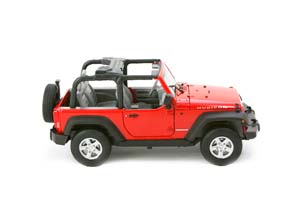 JEEP WRANGLER RUBICON OPEN 2007 КРАСНЫЙ — фото 6