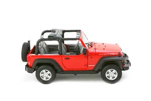 JEEP WRANGLER RUBICON OPEN 2007 КРАСНЫЙ — фото 7