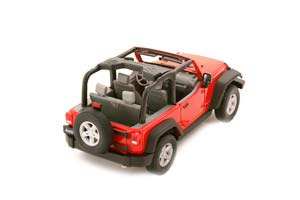JEEP WRANGLER RUBICON OPEN 2007 КРАСНЫЙ — фото 9