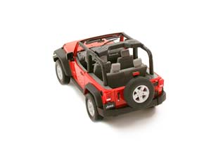 JEEP WRANGLER RUBICON OPEN 2007 КРАСНЫЙ — фото 11