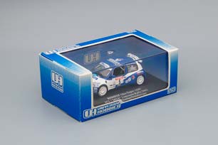 RENAULT CLIO SUPER 1600 #5 "ELF" LIMOUSIN RALLY 2002, BLUE / WHITE — фото 3