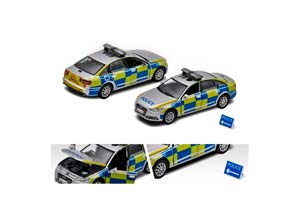 AUDI A6 ENGLAND POLICE CAR *PSNI POLICE*,  GREY/BLUE/GREEN (ДЛИНА МОДЕЛИ 6-10 СМ)