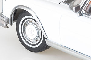 MERCEDES W100 600 PULLMAN LIMO LANDAULET 1966 WHITE — фото 17