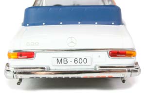 MERCEDES W100 600 PULLMAN LIMO LANDAULET 1966 WHITE — фото 10