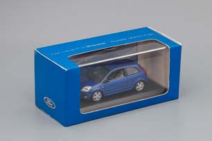 FORD FIESTA 3-DOOR 2001 (BLUE METALLIC) — фото 3