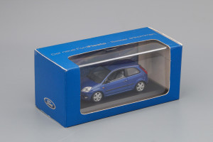 FORD FIESTA 3-DOOR 2001 (BLUE METALLIC) — фото 4