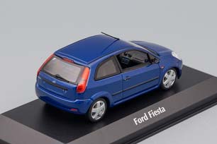 FORD FIESTA 3-DOOR 2001 (BLUE METALLIC) — фото 2