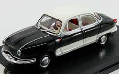 PANHARD DYNA Z12 GRAND STANDING 1957 BLACK WHITE / ПАНХАРД ДЙНА Z12 ГРАНД СТАНДИНГ ЧЕРНЫЙ БЕЛЫЙ