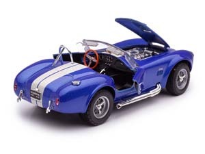 SHELBY COBRA 427 S/C 1965 СИНИЙ С БЕЛЫМ — фото 4