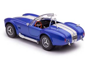 SHELBY COBRA 427 S/C 1965 СИНИЙ С БЕЛЫМ — фото 5