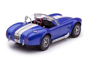 SHELBY COBRA 427 S/C 1965 СИНИЙ С БЕЛЫМ — фото 6