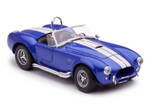 SHELBY COBRA 427 S/C 1965 СИНИЙ С БЕЛЫМ — фото 9
