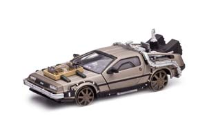 DELOREAN DMC 12 BACK TO THE FUTURE PART III RAILROAD VERSION, SILVER