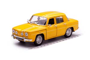 RENAULT 8 GORDINI 1964 ЖЕЛТЫЙ С БЕЛЫМ — фото 13