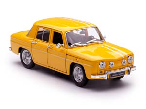 RENAULT 8 GORDINI 1964 ЖЕЛТЫЙ С БЕЛЫМ — фото 9