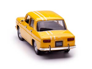 RENAULT 8 GORDINI 1964 ЖЕЛТЫЙ С БЕЛЫМ — фото 11