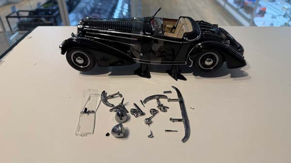 УЦЕНКА! HORCH 855 ROADSTER 1939 BLACK / ХОРЬХ РОДСТЕР ЧЕРНЫЙ (ТОВАР ПОВРЕЖДЕН)