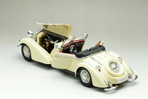 HORCH 855 ROADSTER 1939 LIGHT YELLOW / HORCH 855 РОДСТЕР 1939 СВЕТЛО-ЖЕЛТЫЙ — фото 3