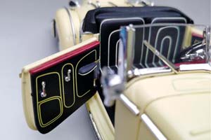 HORCH 855 ROADSTER 1939 LIGHT YELLOW / HORCH 855 РОДСТЕР 1939 СВЕТЛО-ЖЕЛТЫЙ — фото 8