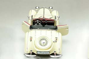HORCH 855 ROADSTER 1939 LIGHT YELLOW / HORCH 855 РОДСТЕР 1939 СВЕТЛО-ЖЕЛТЫЙ — фото 9