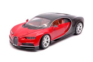 BUGATTI CHIRON 2016 RED/BLACK / БУГАТТИ ШИРОН КРАСНЫЙ