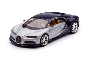 BUGATTI CHIRON LE PATRON 2016 SILVER BLUE / БУГАТТИ ШИРОН СЕРЕБРИСТЫЙ