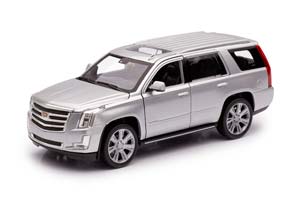 CADILLAC ESCALADE 2017 / КАДИЛЛАК ЭСКАЛЕЙД СЕРЕБРИСТЫЙ (1:27)
