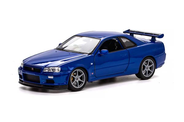 NISSAN SKYLINE GT-R (R34) BLUE / НИССАН СКАЙЛАЙН СИНИЙ