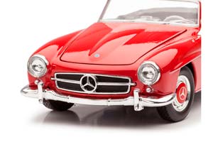 MERCEDES-BENZ 190SL W121 CONVERTIBLE 1955 КРАСНЫЙ — фото 6