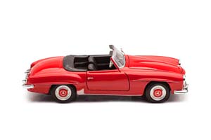 MERCEDES-BENZ 190SL W121 CONVERTIBLE 1955 КРАСНЫЙ — фото 7